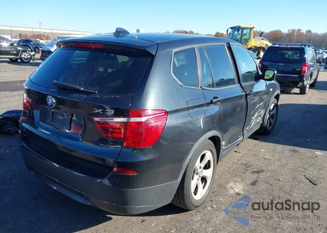 2012 BMW X3 xDrive28I from USA, damaged, VIN 5UXWX5C55CL717635